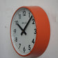 BRILLIÉ Wall clock / orangé