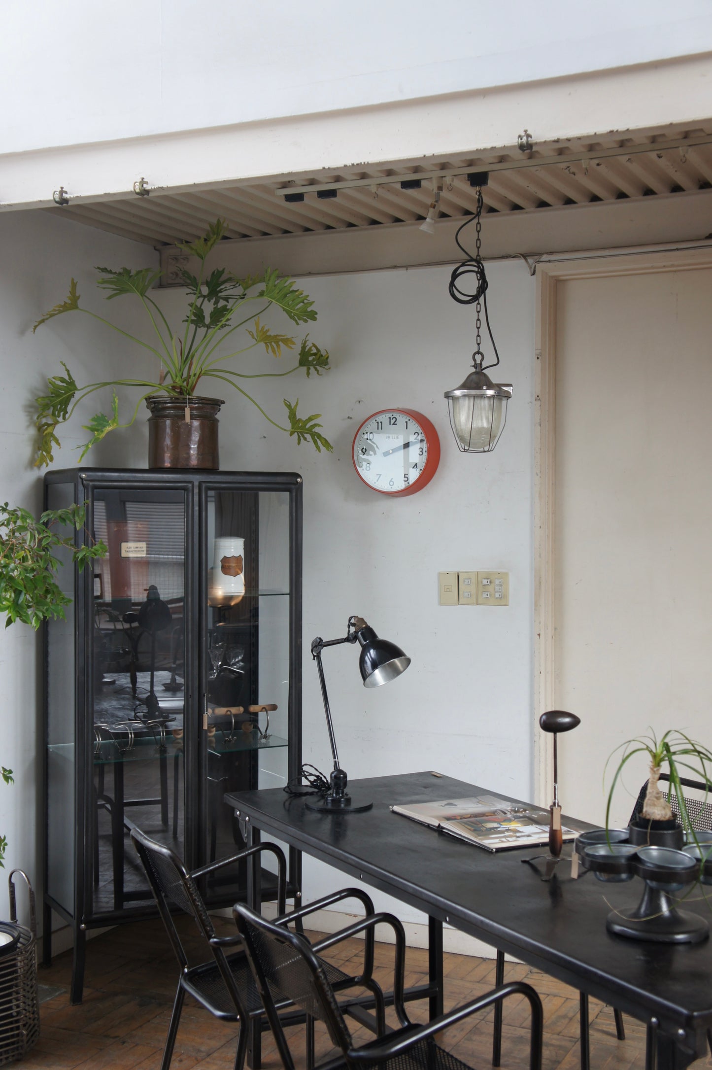 BRILLIÉ Wall clock / orangé