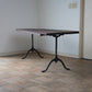 BAUMANN Iron leg table