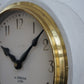 BRILLIÉ Wall Clock / blanc