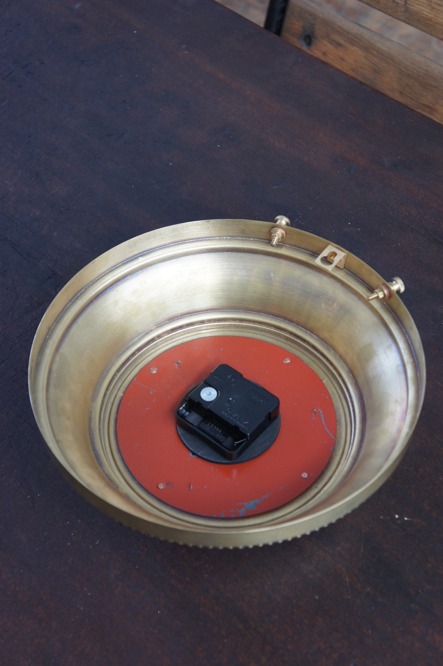 BRILLIÉ Wall Clock / Laiton brut