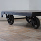 Industrial cart table