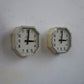 BRILLIÉ Wall Clock / octogone light ivory