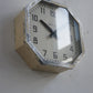 BRILLIÉ Wall Clock / octogone ivory