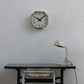 BRILLIÉ Wall Clock / octogone ivory