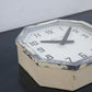 BRILLIÉ Wall Clock / octogone ivory