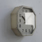 BRILLIÉ Wall Clock / octogone light ivory