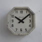 BRILLIÉ Wall Clock / octogone light ivory