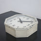BRILLIÉ Wall Clock / octogone light ivory