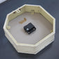BRILLIÉ Wall Clock / octogone light ivory