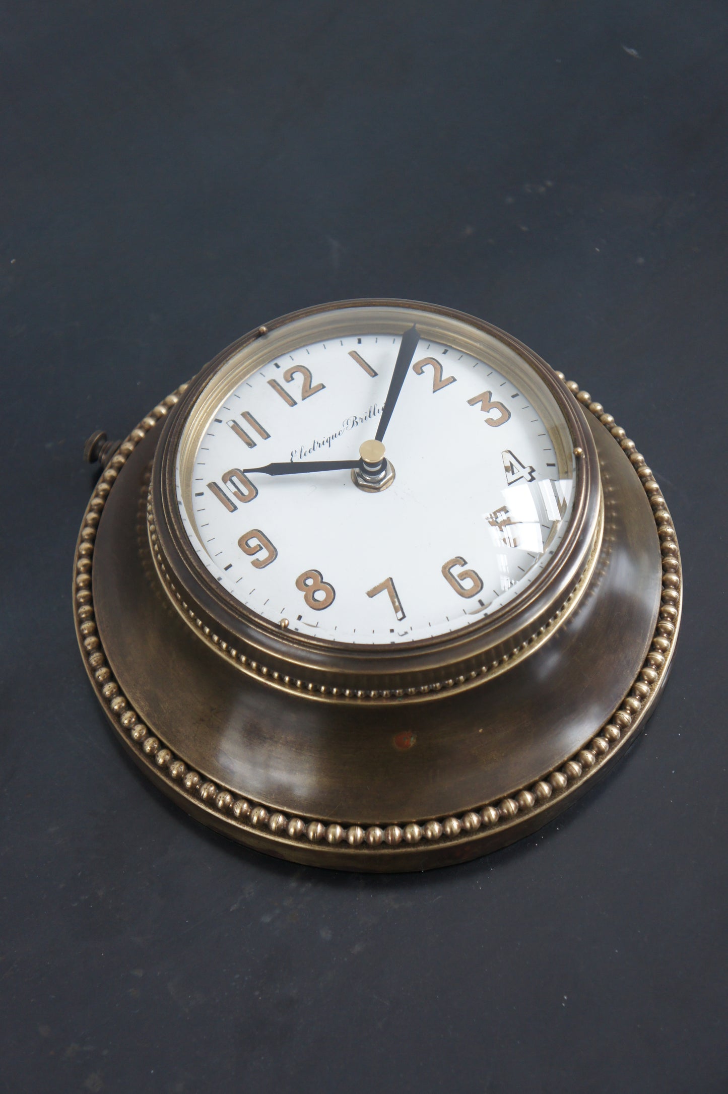 BRILLIÉ Wall Clock / Laiton patiné