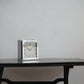 BRILLIÉ Wall Clock / carré métal poli