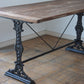 Decorative iron leg table