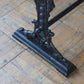 Decorative iron leg table