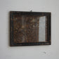 Frame with rusty iron plate A