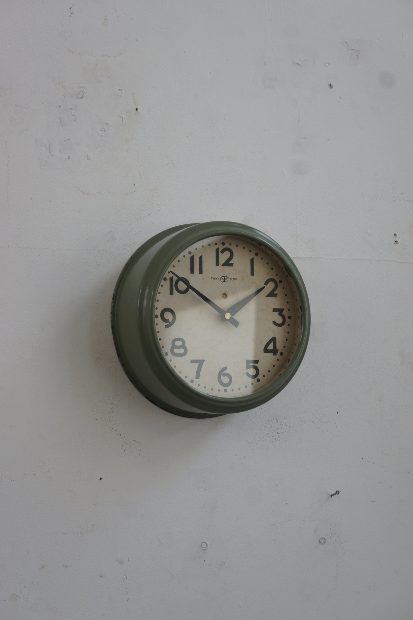 MARUTE Wall clock / green A