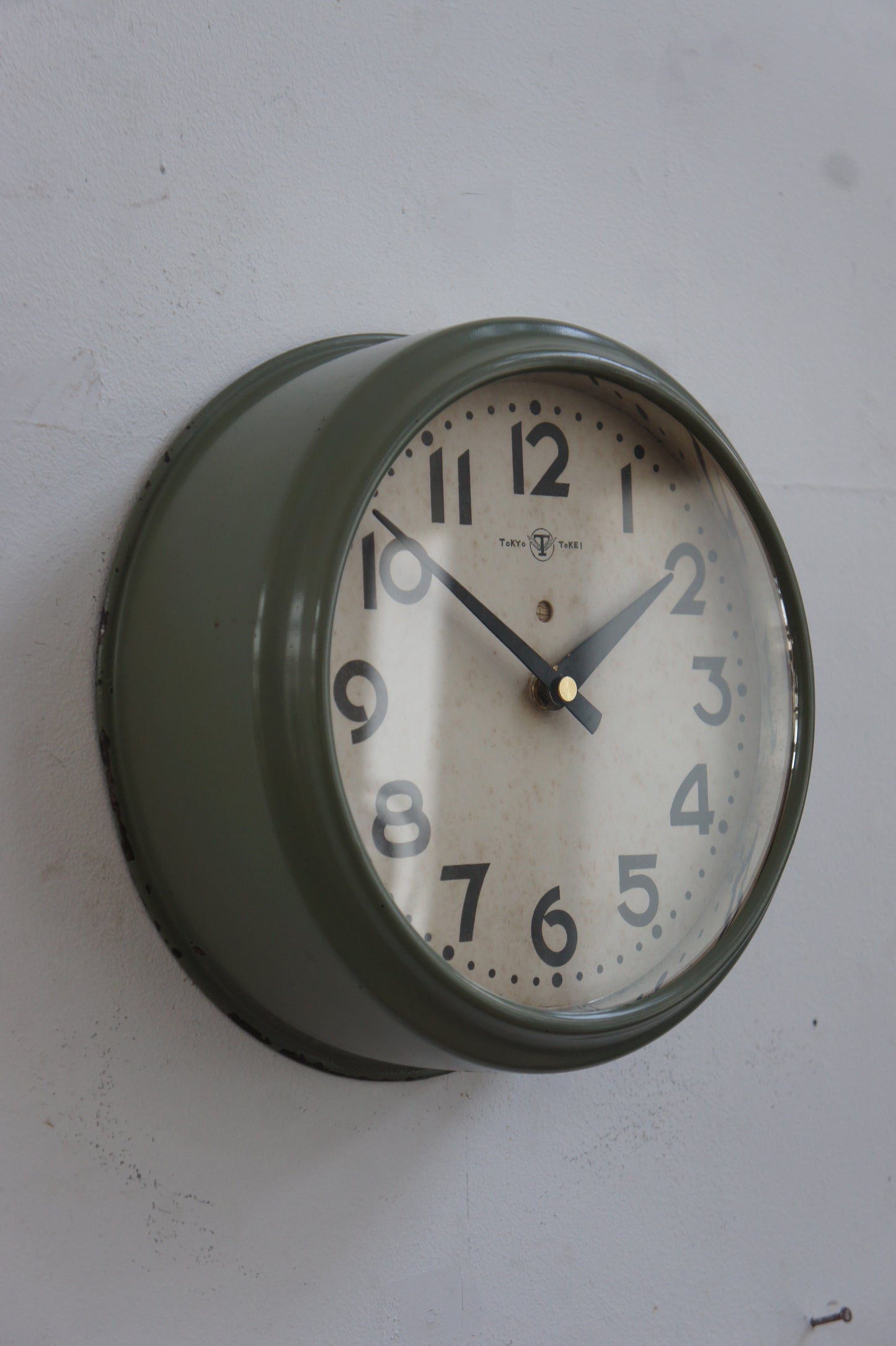 MARUTE Wall clock / green A