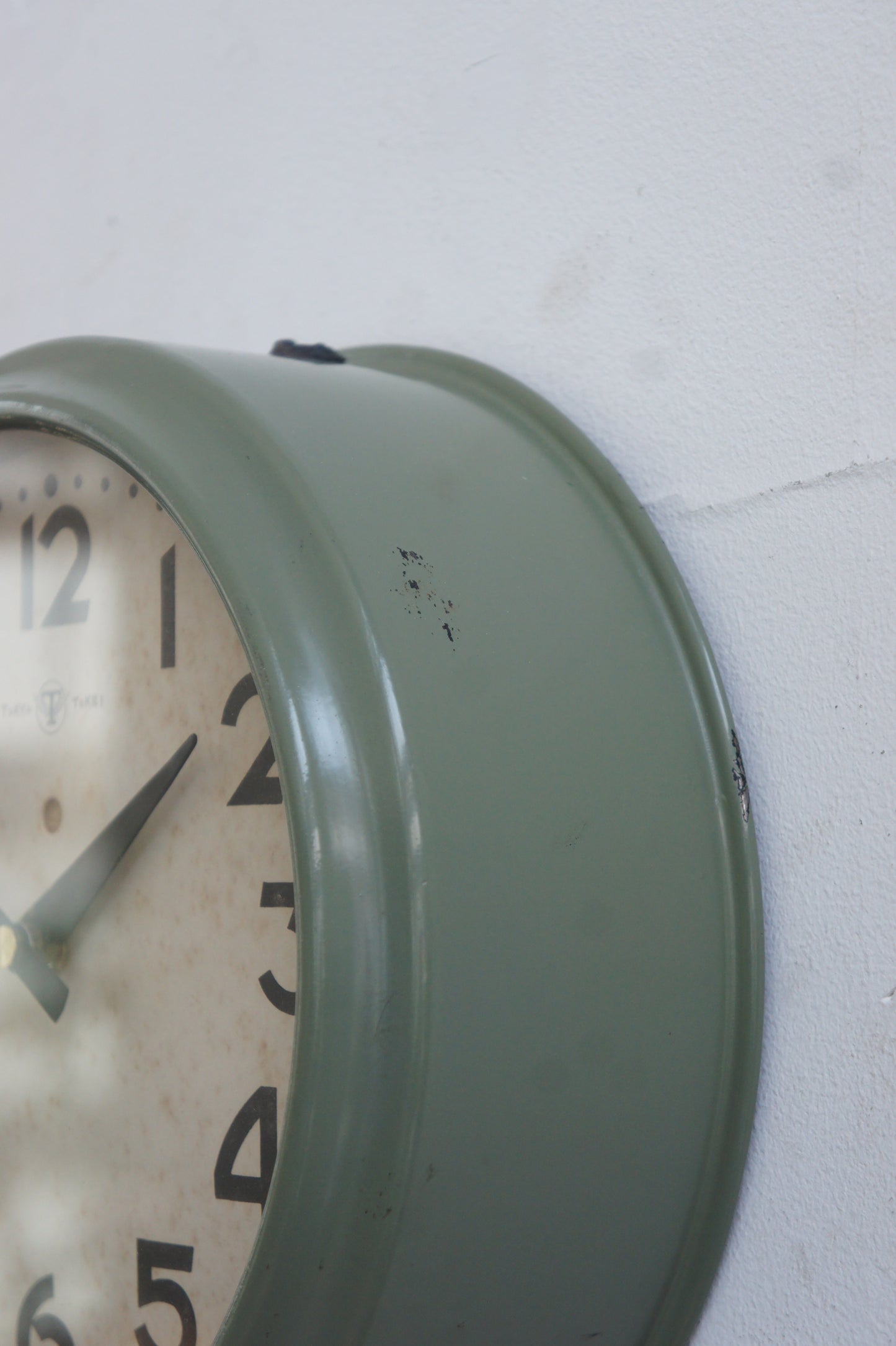 MARUTE Wall clock / green A