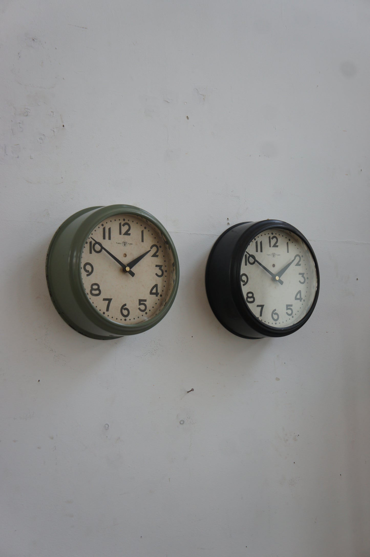 MARUTE Wall clock / green A