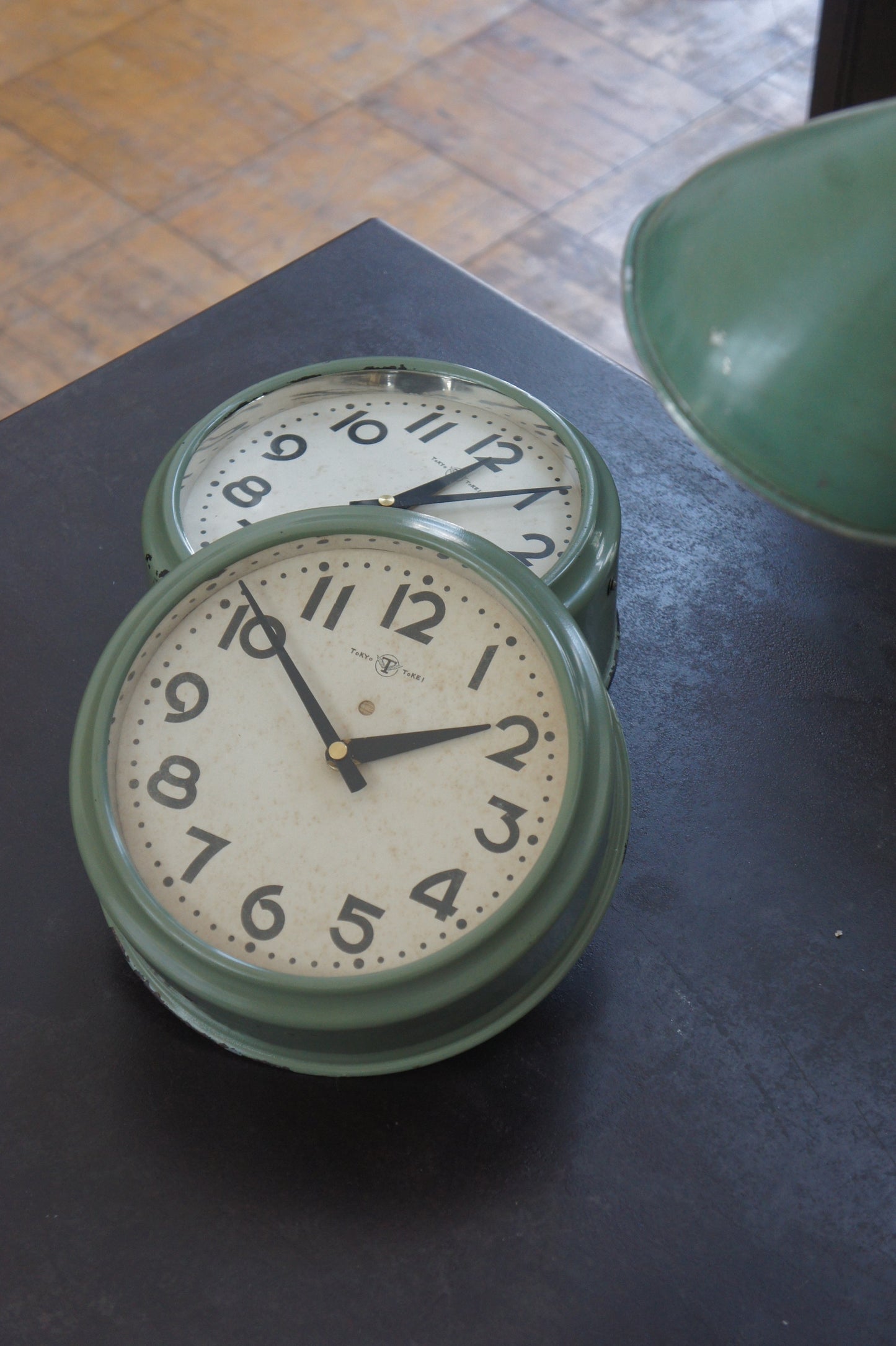 MARUTE Wall clock / green A