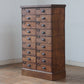 Wooden drawers cabinet 2x9