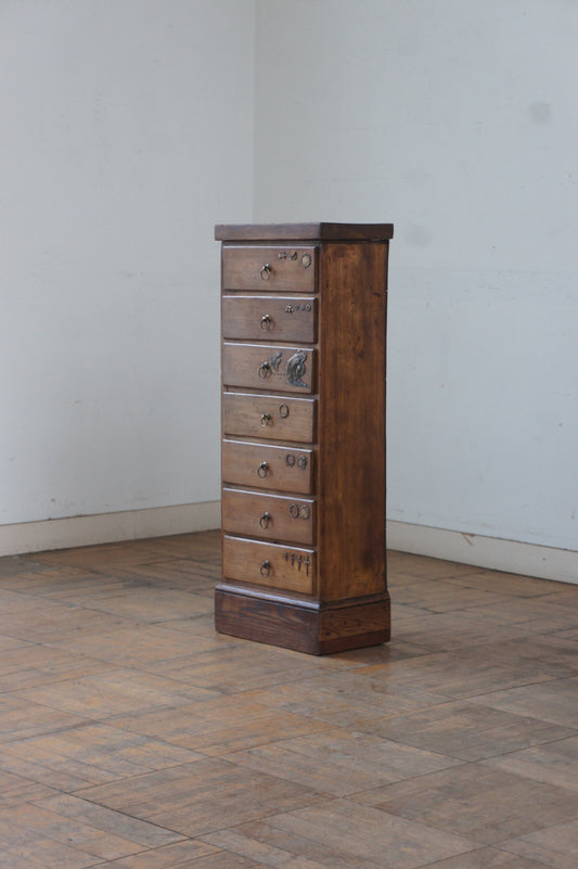 Wooden drawers cabinet 7 / N°1