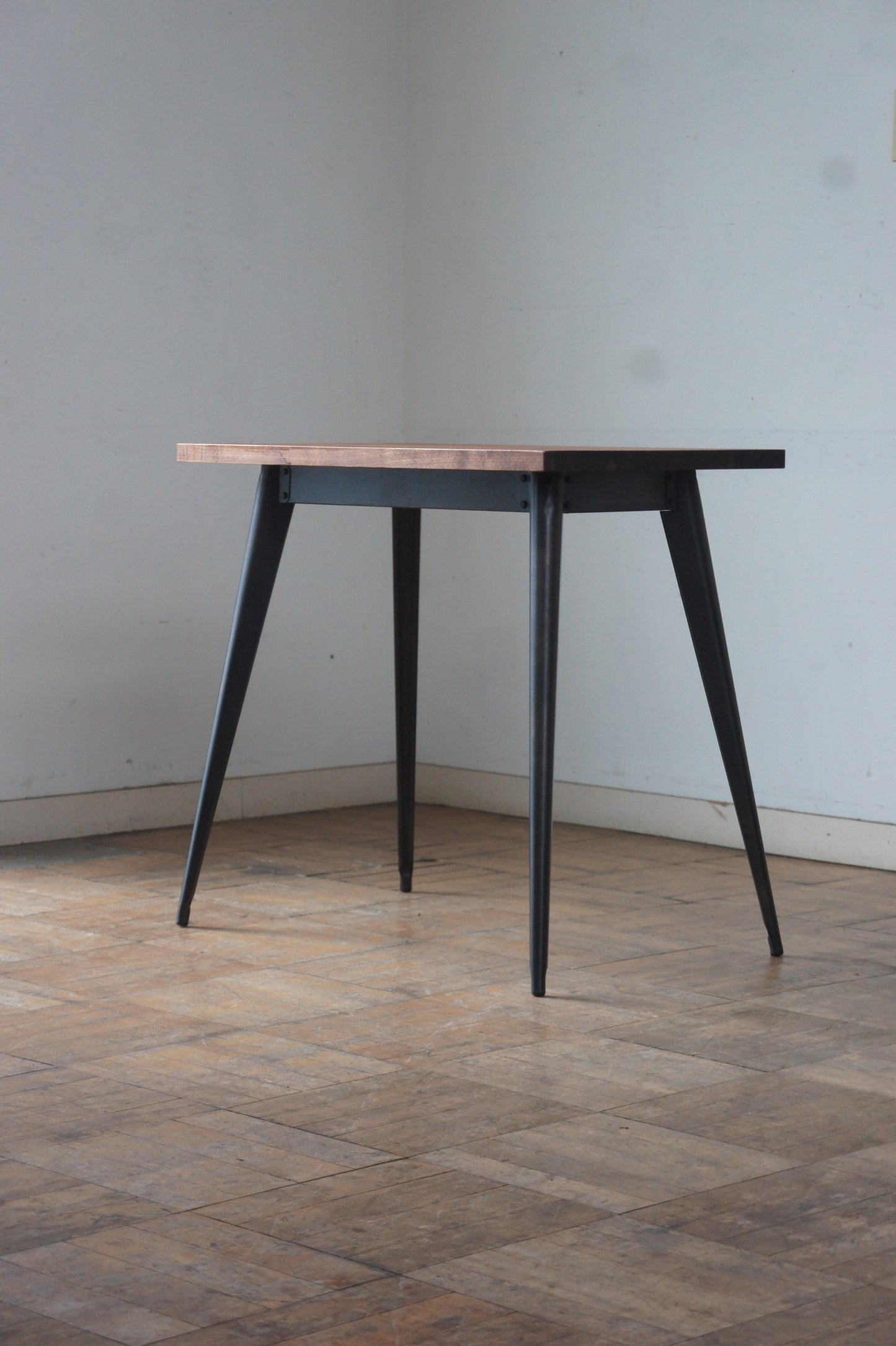 TOLIX Wood top table