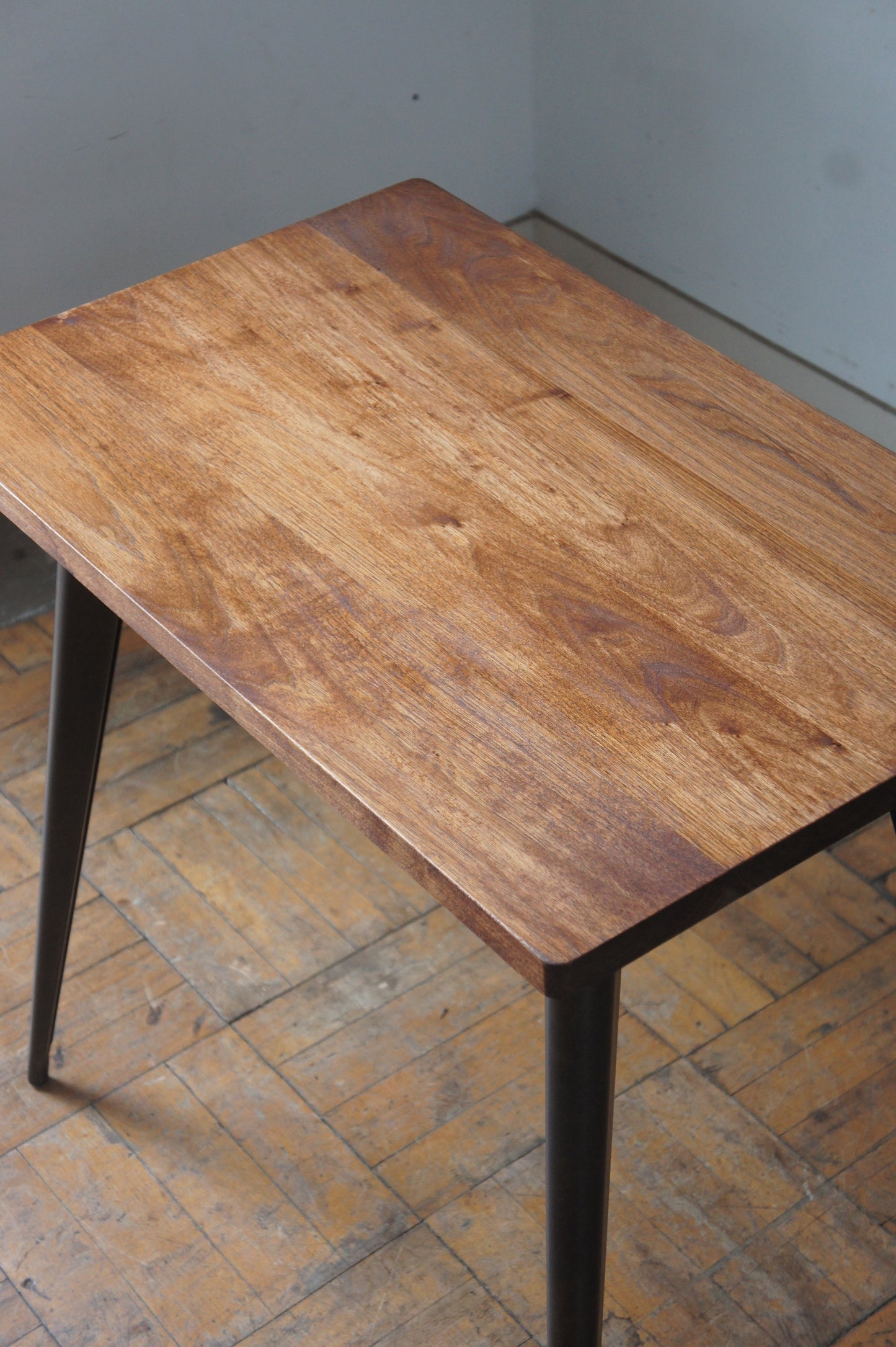 TOLIX Wood top table