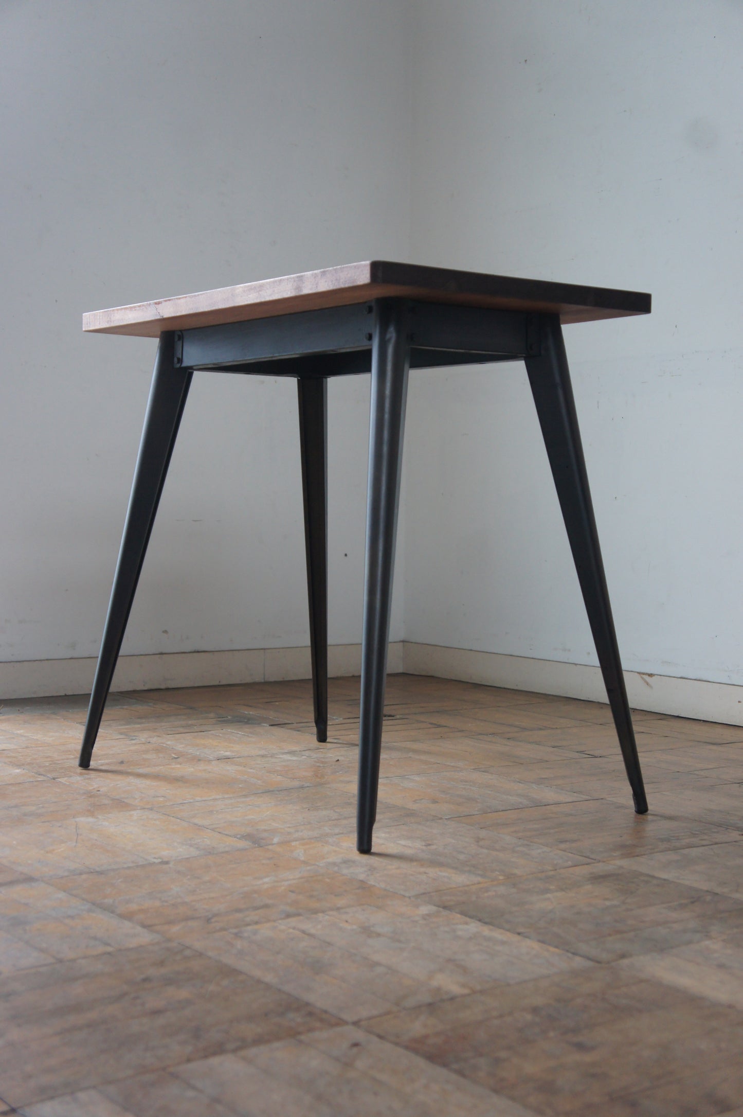 TOLIX Wood top table