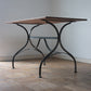 GARDEN Iron leg table