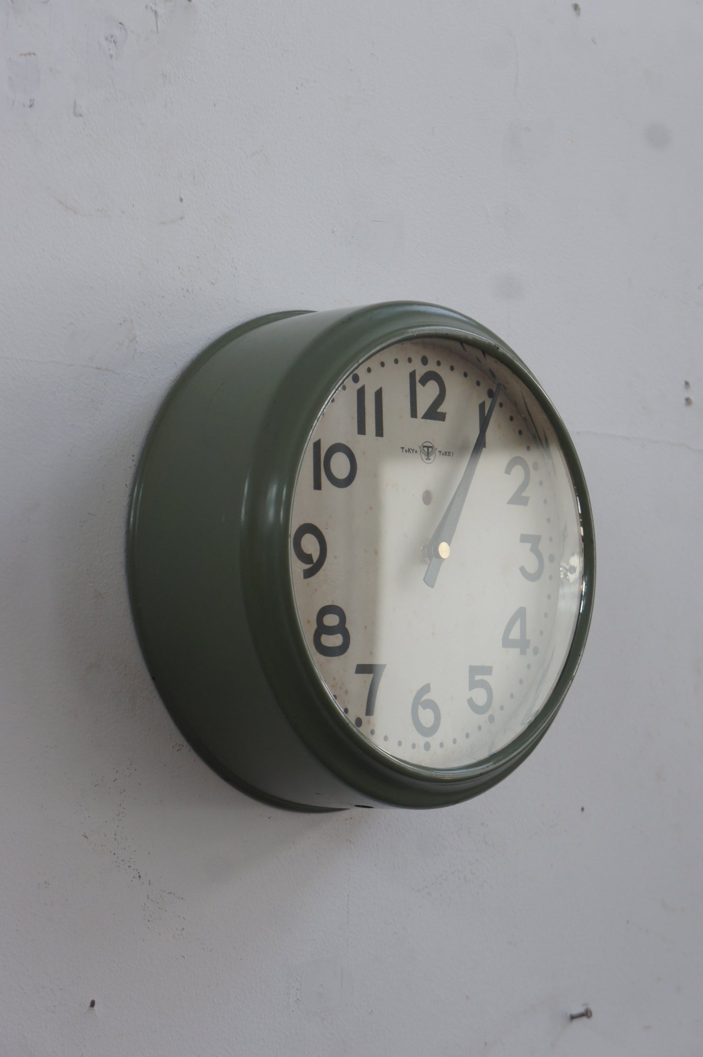 MARUTE Wall clock / green B