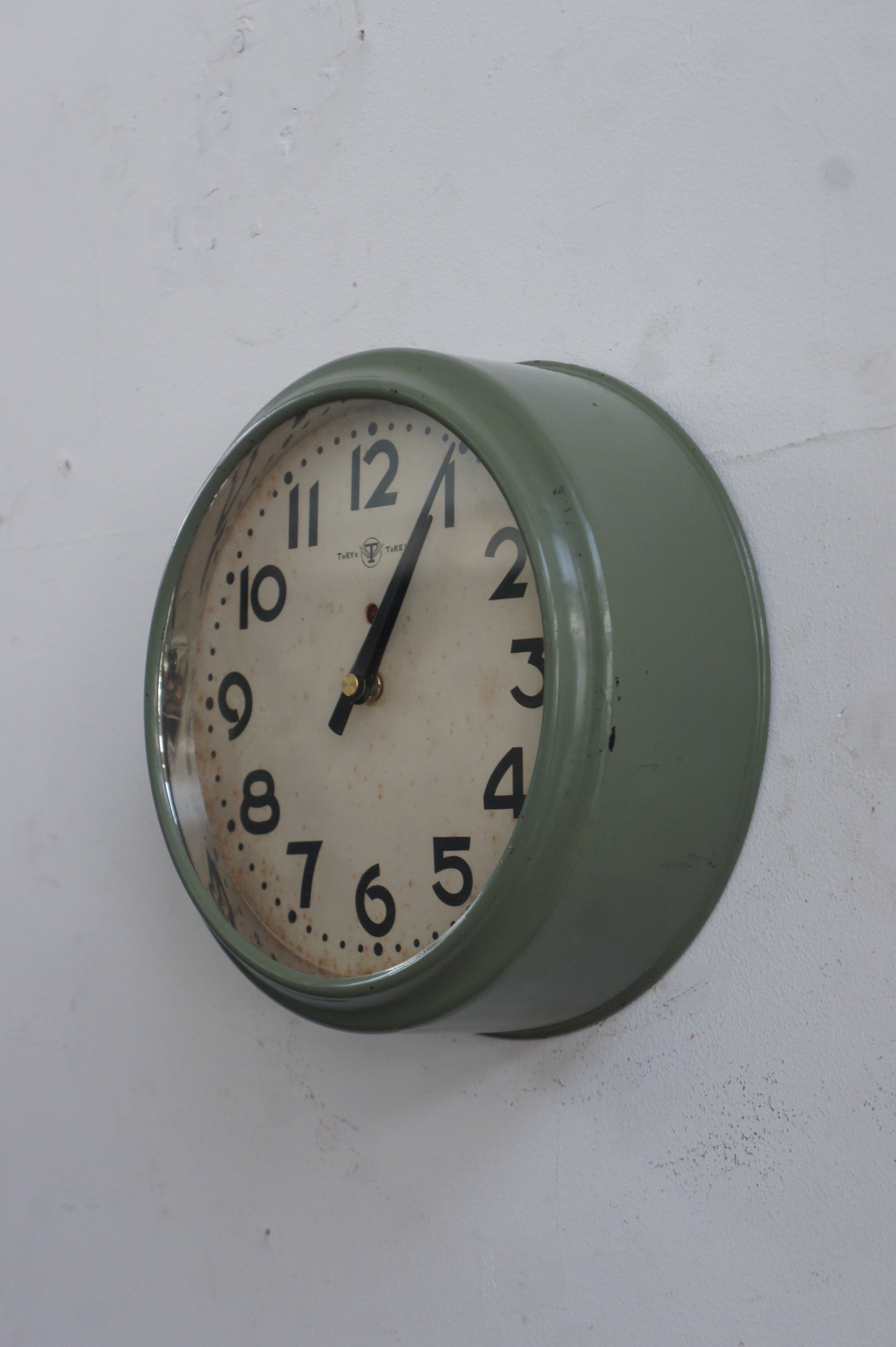 MARUTE Wall clock / green B