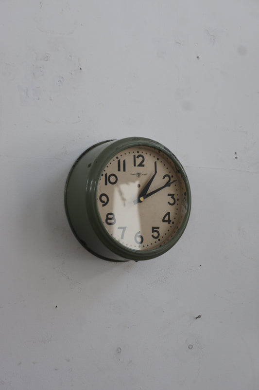 MARUTE Wall clock / green C