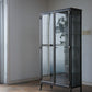 Metal glass cabinet 85