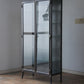 Metal glass cabinet 85