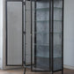 Metal glass cabinet 85