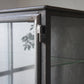 Metal glass cabinet 85