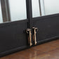 Iron door mirror / pair