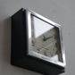 BRILLIÉ Wall clock / carré noir