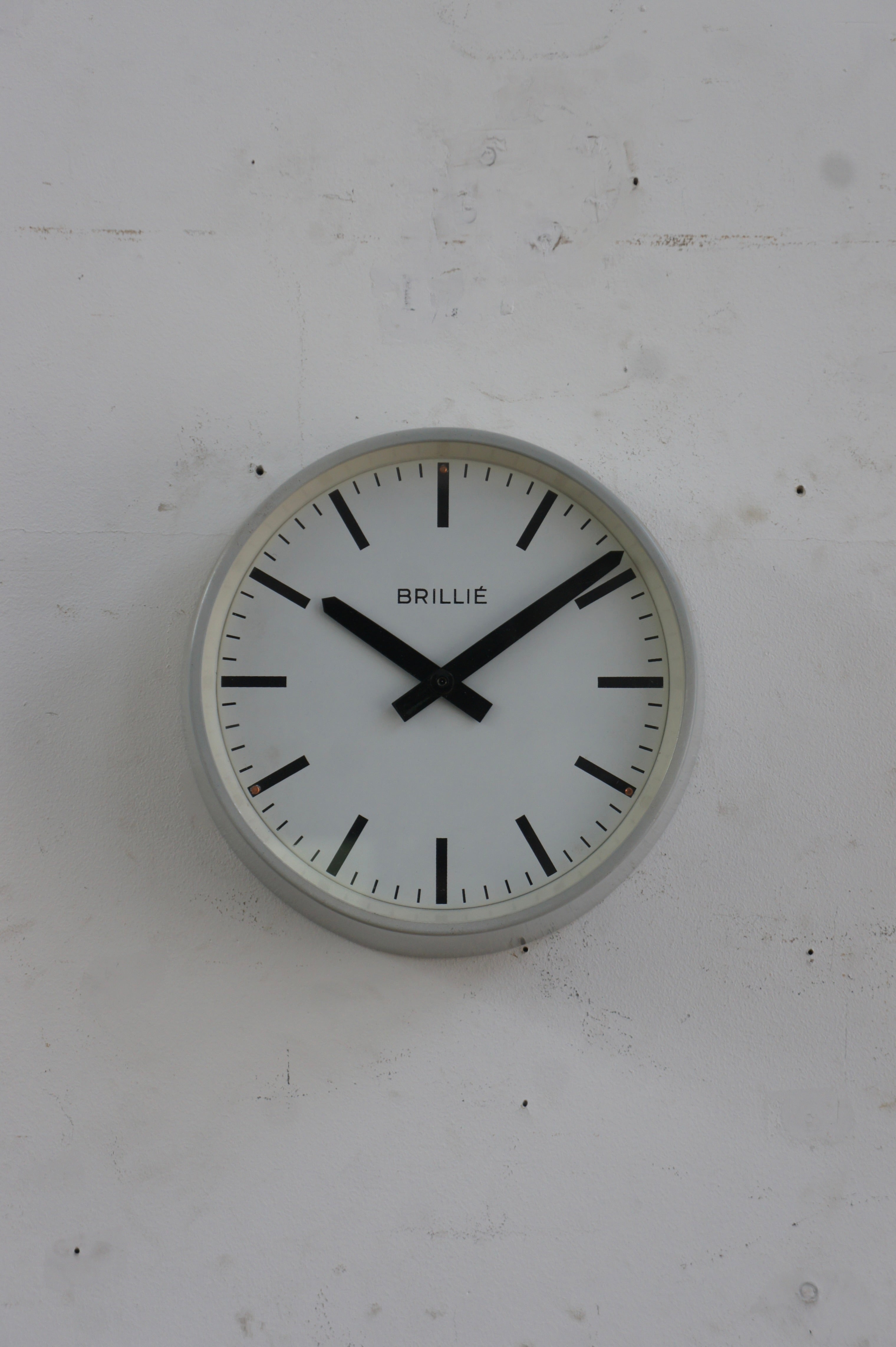 インテリア時計 brillie france vintage wall clock フランス BRILLIE 大型CLOCK 壁掛け時計