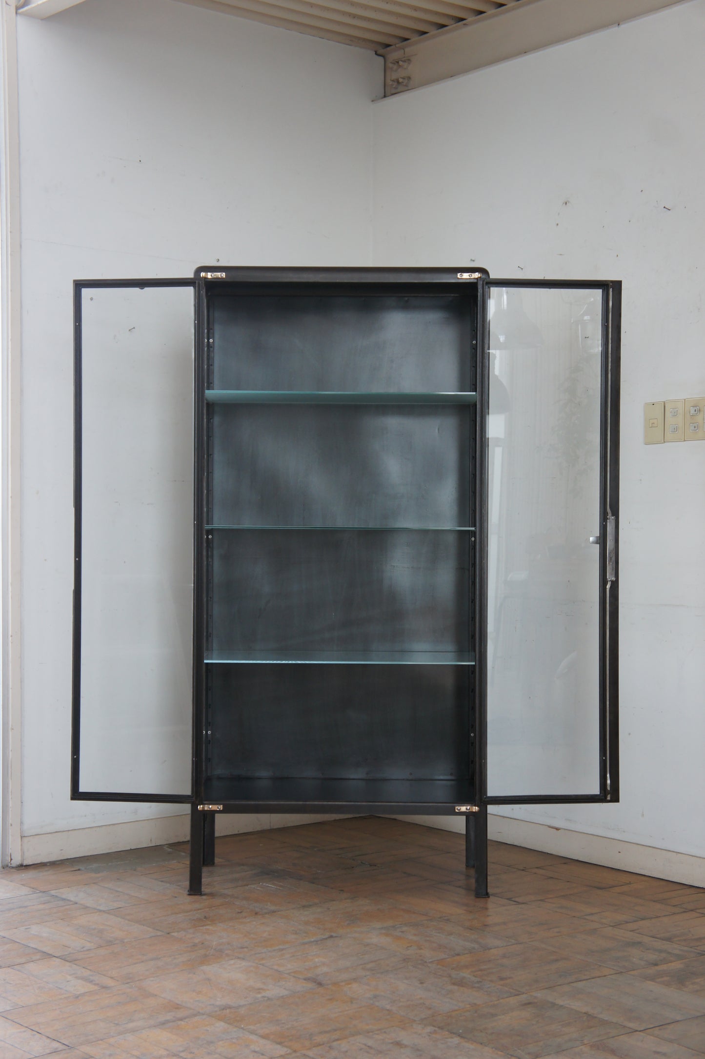 DUFFAUD Medical glass cabinet
