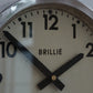 BRILLIÉ Wall Clock / Polish aluminium